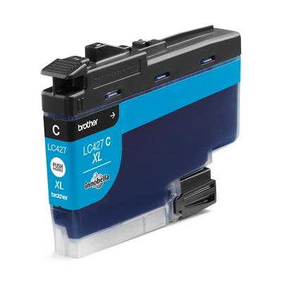 Inktcartridge brother lc-427xlc blauw | 5 stuks