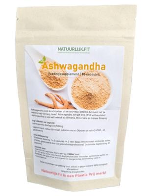 Ashwagandha 500mg 60 Capsules