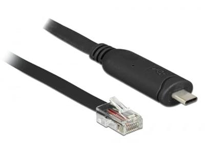 Delock USB 2.0 Adapter [1x USB-C 2.0 stekker - 1x RJ45-stekker] 63912 2 m