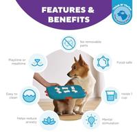 Nina Ottosson dog casino turquoise / oranje - thumbnail