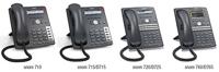 Snom D725 IP-telefoon, SIP bureautelefoon, 12 SIP identiteiten, 18 multi-color functietoetsen, VLAN-ondersteuning, wideband audio, PoE, DSP, 2x Gigabit Ethernet, USB, Zwart, 00003916 - thumbnail