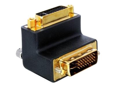 Delock 65173 Adapter DVI 24+5 pin male > female haaks
