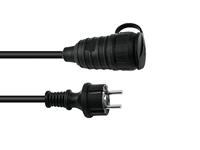 Eurolite EUROLITE 240v verlengkabel 1,5 meter - thumbnail
