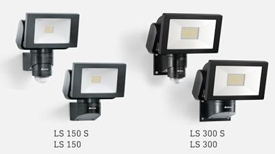 Steinel LED STRAHLER LS 150 S SW 052546 LED-buitenschijnwerper met bewegingsmelder Energielabel: E (A - G) 14.7 W Lichtkleur (naam): Neutraalwit