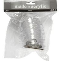 Creativ Company decoratie kerstballen tweedelig, 5st. - thumbnail