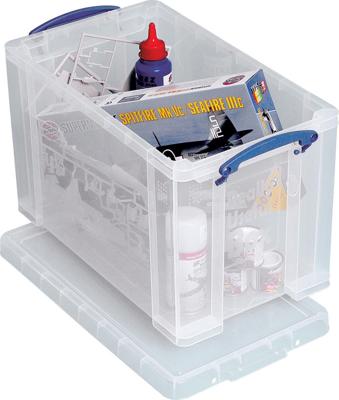 Really Useful Box opbergdoos 24 liter, transparant Really Useful Box opbergdoos 24 liter, transparant