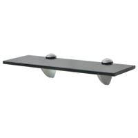 Zwevend schap 30x10 cm 8 mm glas - thumbnail