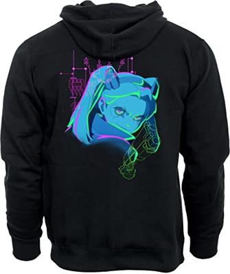 Cyberpunk Edgerunners - Neon Rebecca Hoodie Cyberpunk Edgerunners - Neon Rebecca Hoodie