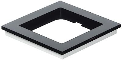 Busch-Jaeger 2CKA001754A4409 Frame Frame 1-voudig Diepzwart (RAL 9005), Zwart 1 stuk(s)