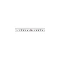 BMI Meetband met frame | lengte 50 m bandbreedte 13 mm | B EG II | aluminium wit stalen rolbandmaat | 1 stuk - 301024050BF 301024050BF - thumbnail