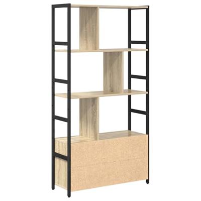 Boekenkast Sonoma eiken 80 x 30 x 155,5 cm Bewerkt hout