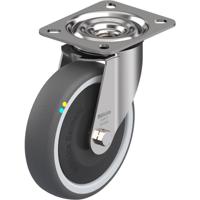 Blickle LEX-PATH 125KFD-ELS Zwenkwiel Wieldiameter: 125 mm Draagvermogen (max.): 150 kg 1 stuk(s) - thumbnail
