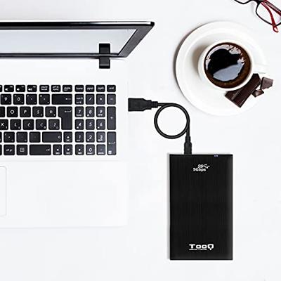 Externe Doos TooQ TQE-2522B 2.5" HD SATA III USB 3.0 Zwart
