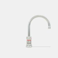 Quooker Classic Nordic Round Kokendwaterkraan (Single Tap) - Kindveilige Dubbeldruk - Chroom - thumbnail