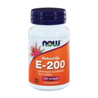 NOW E-200 Gemengde Tocoferolen Softgels - thumbnail