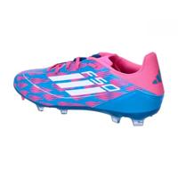 adidas F50 League Gras / Kunstgras Voetbalschoenen (MG) Blauw Roze Wit - thumbnail