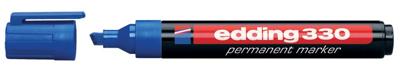 Viltstift edding 330 schuin 1-5mm blauw Viltstift edding 330 schuin 1-5mm blauw