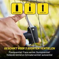 Dunlop fietspomp staand - thumbnail
