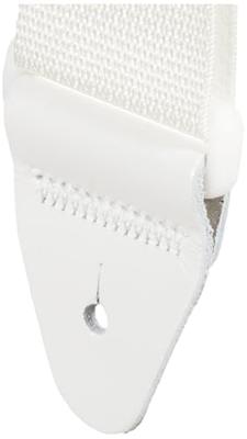 Ernie Ball Polypro Strap 5350 White & White