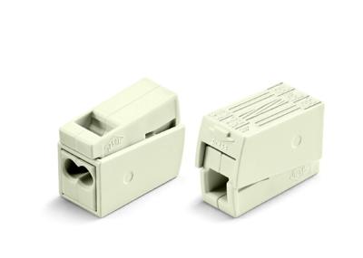 Wago kroonklem 1 x soepel en 2 x massief 224112