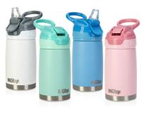 Isoleerfles - NUBY - 300 ml - Roestvrij staal - Turquoise - thumbnail