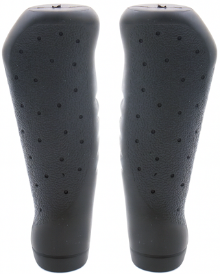 Handvatset Edge Ergo Basic 135mm - zwart - werkplaatsverpakking