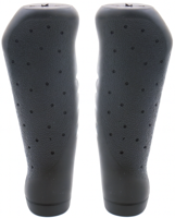 Handvatset Edge Ergo Basic 135mm - zwart - werkplaatsverpakking - thumbnail