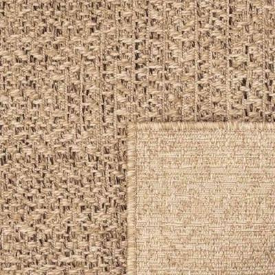 Vloerkleed ZIZUR beige binnen en buiten 200x290 cm jute look Vloerkleed ZIZUR beige binnen en buiten 200x290 cm jute look