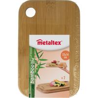 Metaltex Bambooplanken 22x14x1 cm 2 Stuks - thumbnail