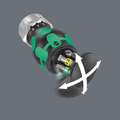 Wera bitsatz "kraftform kompakt stubby" bit set kraftform stubby werra m.magazine, 6 pcs.