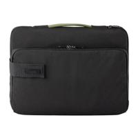 POFOKO E550 14/15 4 inch draagbare waterproof polyester laptop handtas met koffer riem (zwart) - thumbnail