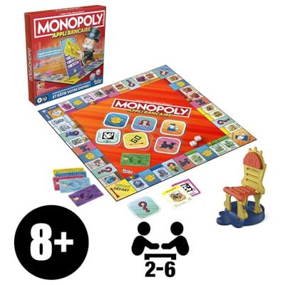 Monopoly Bankieren App, bordspel met app voor smartphones, vanaf 8 jaar