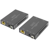 Digitus DS-55506 HDMI / RJ45 Adapter [1x HDMI-bus - 2x HDMI-bus] Zwart 4K UHD - thumbnail