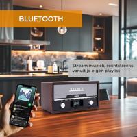 Denver MDA-525DW DARK WOOD Radio DAB+, VHF (FM) Hout-bruin (zijdemat) - thumbnail