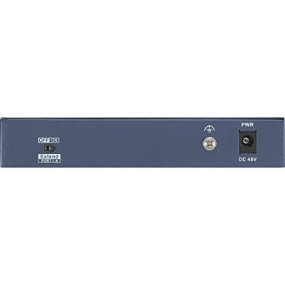 Hikvision DS-3E0106HP-E netwerk-switch Unmanaged Fast Ethernet (10/100) Power over Ethernet (PoE) Blauw