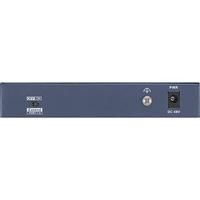 Hikvision DS-3E0106HP-E netwerk-switch Unmanaged Fast Ethernet (10/100) Power over Ethernet (PoE) Blauw - thumbnail