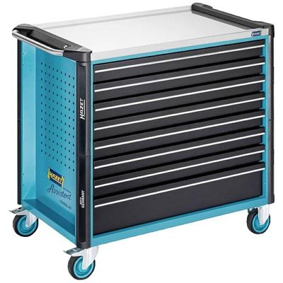HAZET Gereedschapwagen Assistent 179NXXL-8D - L x B x H: 1133 mm x 642 mm x 1020 mm - Laden, ondiep: 7× 81 x 870 x 522 mm - Laden, diep: 1× 166 x 870