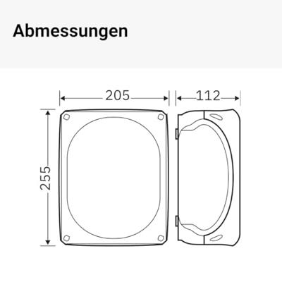 Hensel DK 2525 G Aftakkast (l x b x h) 112 x 255 x 205 mm Grijs-wit (RAL 7035) IP65, IP55 1 stuk(s)