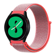 Garmin Forerunner 970 / 570 (47mm) / 255 - Sport Loop nylon bandje - Roze - thumbnail