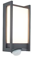 Lutec Antraciete wandlampQubo met sensor - 5193002118 - thumbnail