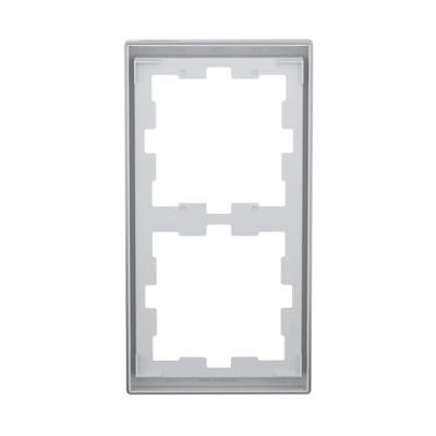 Merten MEG4020-6536 Afdekking Frame System Design RVS 1 stuk(s)