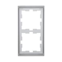 Merten MEG4020-6536 Afdekking Frame System Design RVS 1 stuk(s) - thumbnail