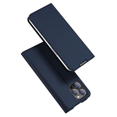 Dux Ducis - Slim bookcase hoes - iPhone 14 Pro Max - Blauw Dux Ducis - Slim bookcase hoes - iPhone 14 Pro Max - Blauw