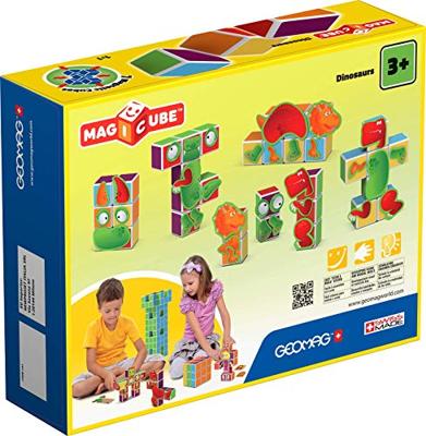 Geomag magicube - dinosaurs, 24dlg.