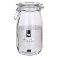 Excellent Houseware Voorraadpot Met Deksel 1500ml Met Klem - thumbnail