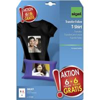 Sigel T1157 T-shirt transferfolie 250 g/m² 12 vellen - thumbnail