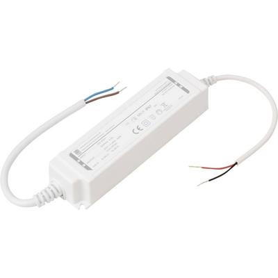 TRU COMPONENTS TC-YCL40-2401660 LED-transformator IP67 Constante spanning 18 W 1.66 A 22.8 - 25.2 V/DC 1 stuk(s)