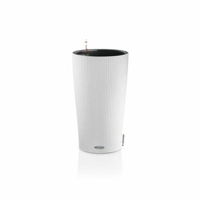 Jardiniere - Cilindro kleur 23 - Complete set - Wit - 6 L - LECHUZA