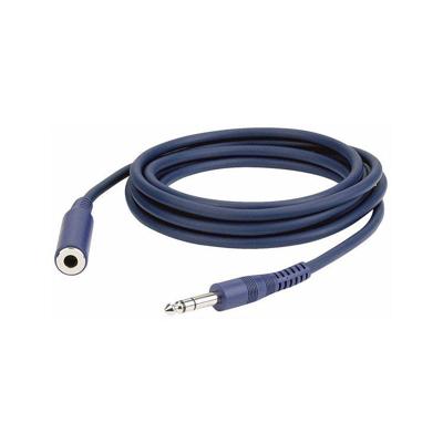 DAP FL40 6.3 mm TRS jack male - female 3 meter
