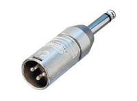 NEUTRIK Adapter XLR(M)/6.35 Jack mono NA2MP - thumbnail